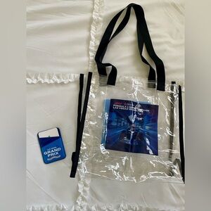 F1 Las Vegas American Express Exclusive Leather Wallet Card Holder + bag bundle